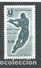 Selos: Brasil - Correo 1963 Yvert 741 ** Mnh Deportes