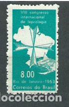 Selos: Brasil - Correo 1963 Yvert 743 ** Mnh