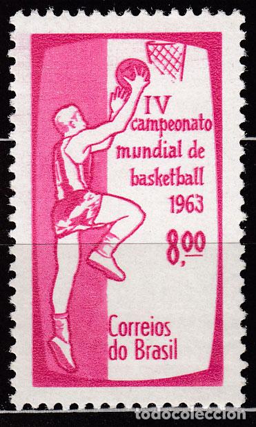 Selos: Brasil - Correo 1963 Yvert 732 * Mh * Deportes