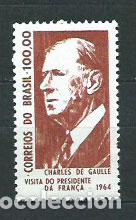 Selos: Brasil - Correo 1964 Yvert 763 ** Mnh Personaje