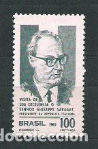 Stamps: Brasil - Correo 1965 Yvert 783 ** Mnh Personaje