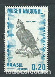 Selos: Brasil - Correo 1968 Yvert 855 ** Mnh Fauna. Ave