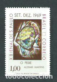 Selos: Brasil - Correo 1969 Yvert 911 ** Mnh