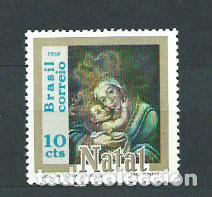 Selos: Brasil - Correo 1969 Yvert 915 ** Mnh Navidad