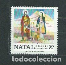 Selos: Brasil - Correo 1970 Yvert 947 ** Mnh Navidad