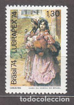 Selos: Brasil - Correo 1974 Yvert 1131 ** Mnh