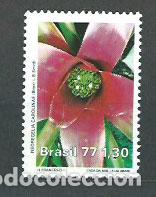 Selos: Brasil - Correo 1977 Yvert 1279 ** Mnh Flores