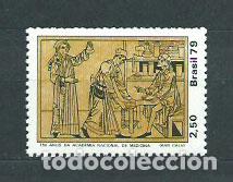 Selos: Brasil - Correo 1979 Yvert 1372 ** Mnh Medicina