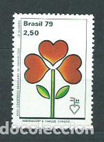 Selos: Brasil - Correo 1979 Yvert 1373 ** Mnh Flor
