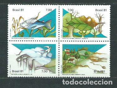 Selos: Brasil - Correo 1981 Yvert 1480/3 ** Mnh Fauna