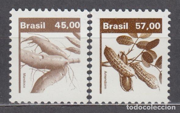 Briefmarken: Brasil - Correo 1983 Yvert 1639/40 ** Mnh Frutos