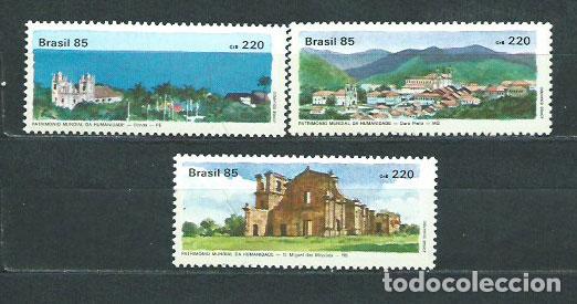 Briefmarken: Brasil - Correo 1985 Yvert 1723/5 ** Mnh