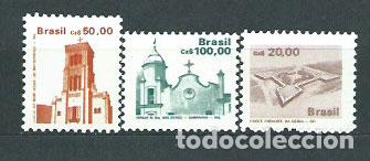 Briefmarken: Brasil - Correo 1987 Yvert 1844/6 ** Mnh