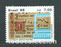 Briefmarken: Brasil - Correo 1988 Yvert 1865 ** Mnh