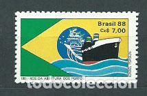 Briefmarken: Brasil - Correo 1988 Yvert 1866 ** Mnh Barco