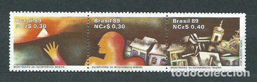 Briefmarken: Brasil - Correo 1989 Yvert 1911/3 ** Mnh