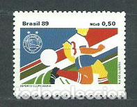 Selos: Brasil - Correo 1989 Yvert 1943 ** Mnh Deportes. F&uacute;tbol
