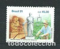 Selos: Brasil - Correo 1991 Yvert 2029 ** Mnh