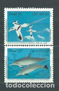 Selos: Brasil - Correo 1992 Yvert 2064/5 ** Mnh Fauna