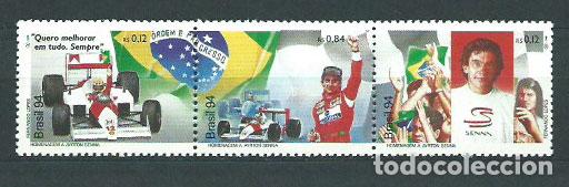 Selos: Brasil - Correo 1994 Yvert 2211/3A ** Mnh Personaje