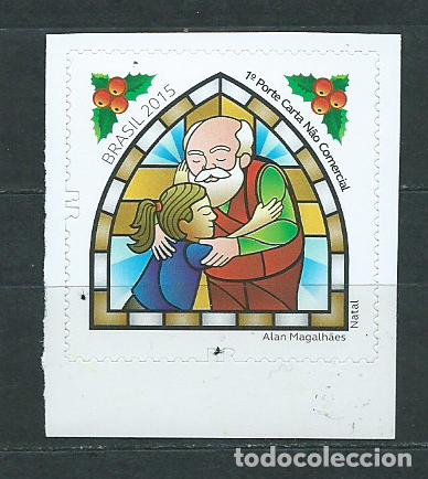Selos: Brasil - Correo 2015 Yvert 3455 ** Mnh Navidad