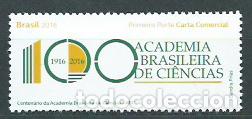 Selos: Brasil Correo 2016 Yvert 3544 ** Mnh