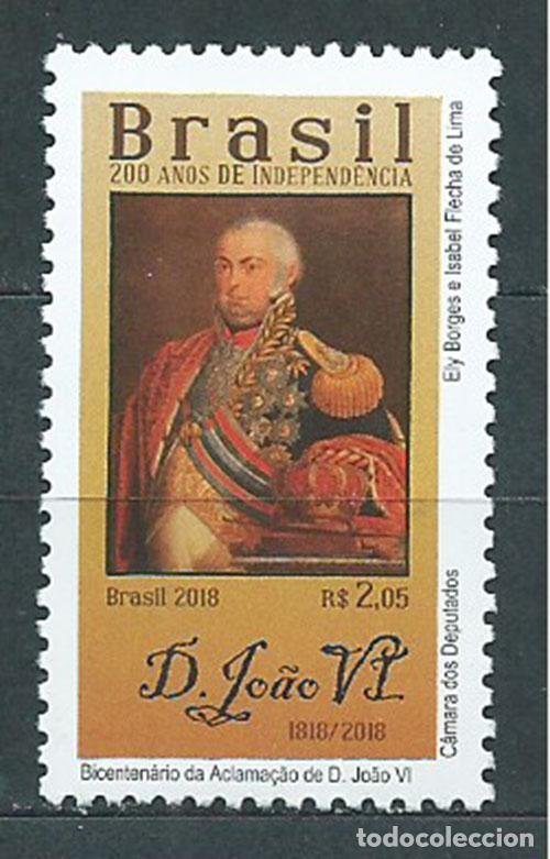 Briefmarken: Brasil Correo 2018 Yvert 3679 ** Mnh Bicentenario de la Independencia