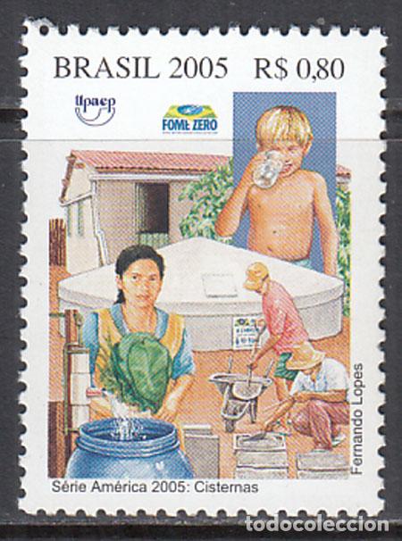 Stamps: Brasil - Correo 2005 Yvert 2920 ** Mnh Upaep