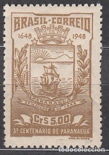 Stamps: Brasil Correo 1948 Yvert 470 ** Mnh Barco