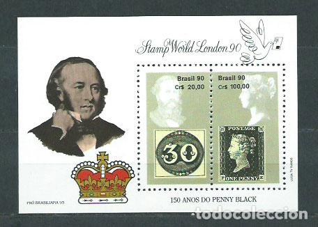 Stamps: Brasil - Hojas 1990 Yvert 82 ** Mnh Personaje