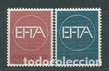 Selos: Noruega - Correo 1967 Yvert 505/6 ** Mnh