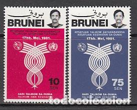 Selos: Brunei - Correo Yvert 262/3 ** Mnh Telecomunicaciones