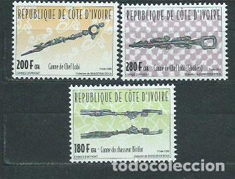 Selos: Costa de Marfil - Correo Yvert 973/5 ** Mnh