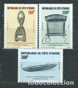 Selos: Costa de Marfil - Correo Yvert 989/91 ** Mnh