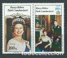 Sellos: Chipre Turco - Correo Yvert 178/9 ** Mnh