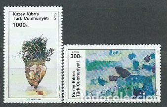 Sellos: Chipre Turco - Correo Yvert 260/1 ** Mnh Pinturas