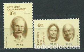 Briefmarken: Chipre Turco - Correo Yvert 431/2 ** Mnh Ahmet Sevki