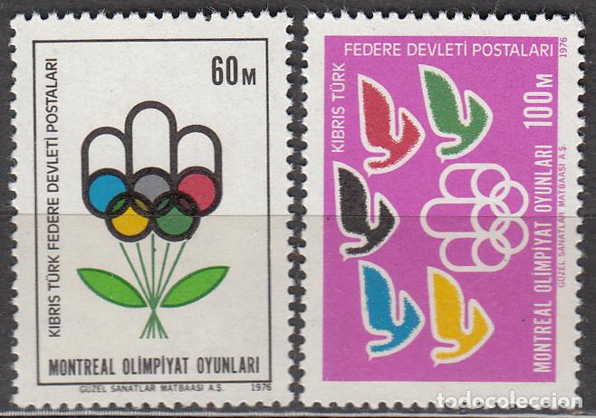 Briefmarken: Chipre Turco - Correo Yvert 20/21 ** Mnh Deportes