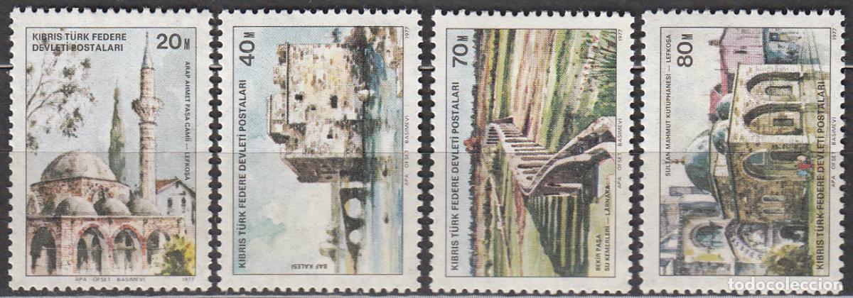 Briefmarken: Chipre Turco - Correo Yvert 37/40 ** Mnh