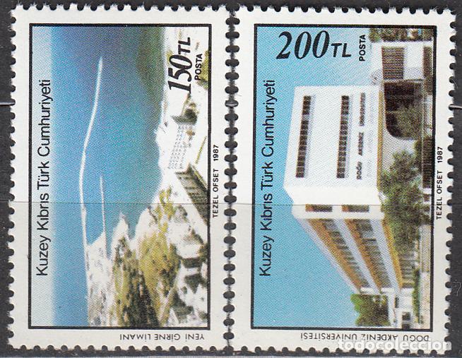 Briefmarken: Chipre Turco Correo Yvert 203/4 ** Mnh