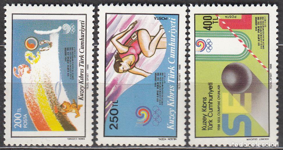Briefmarken: Chipre Turco Correo Yvert 214/16 ** Mnh Deportes