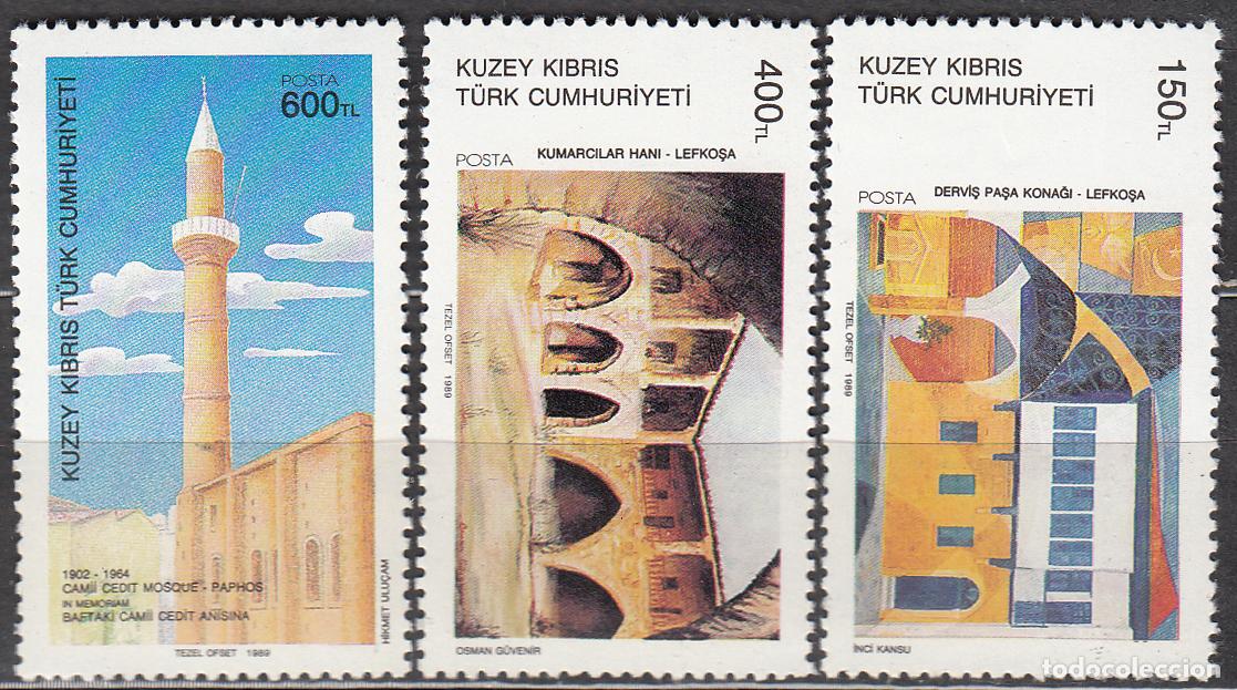 Briefmarken: Chipre Turco Correo Yvert 223/25 ** Mnh