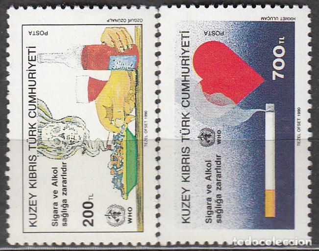 Briefmarken: Chipre Turco Correo Yvert 250/51 ** Mnh