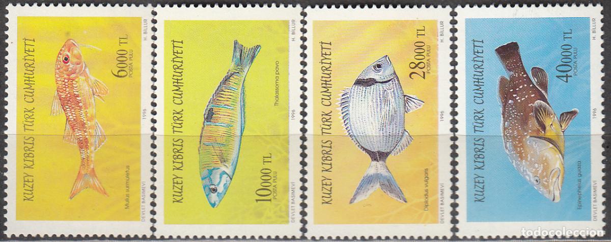Briefmarken: Chipre Turco Correo Yvert 388/91 ** mnh