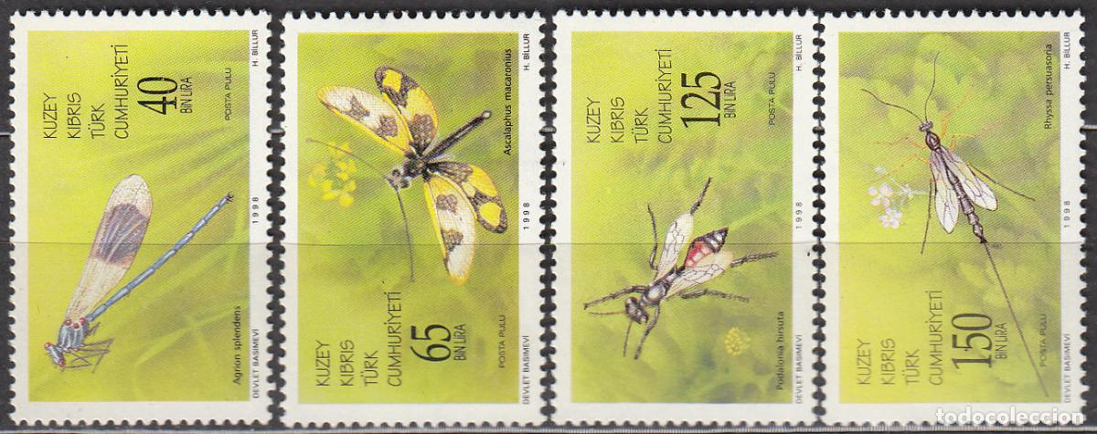 Briefmarken: Chipre Turco - Correo Yvert 433/36 ** Mnh