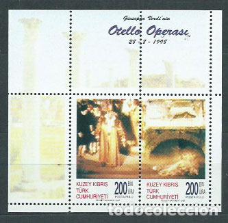 Briefmarken: Chipre Turco - Hojas Yvert 17 ** Mnh M&uacute;sica
