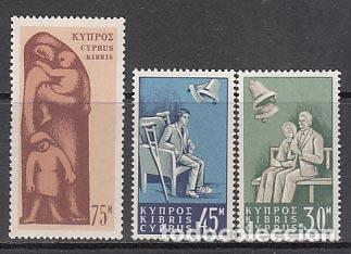Briefmarken: Chipre - Correo 1965 Yvert 242/4 ** Mnh