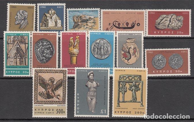 Briefmarken: Chipre - Correo 1966 Yvert 265/78 ** Mnh