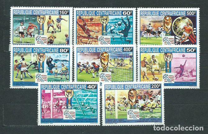 Briefmarken: Centroafrica - Correo Yvert 900/7 ** Mnh Deportes f&uacute;tbol