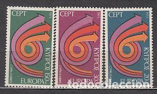 Briefmarken: Chipre - Correo 1973 Yvert 381/3 ** Mnh Europa